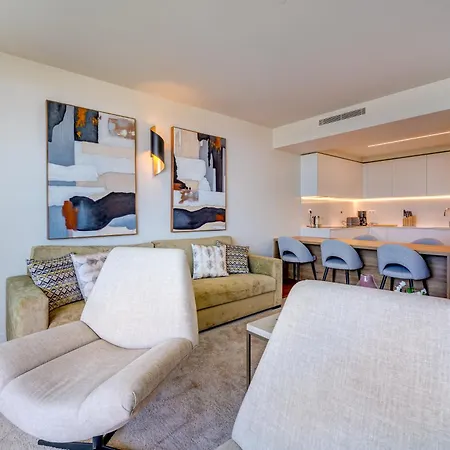 아파트 Cond Bayline - Ostra - - Gym - - Pool - By Bedzy Armação de Pêra