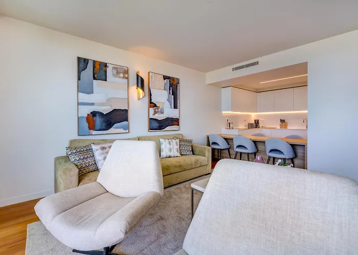 Apartament Cond Bayline - Ostra - - Gym - - Pool - By Bedzy Armação de Pêra